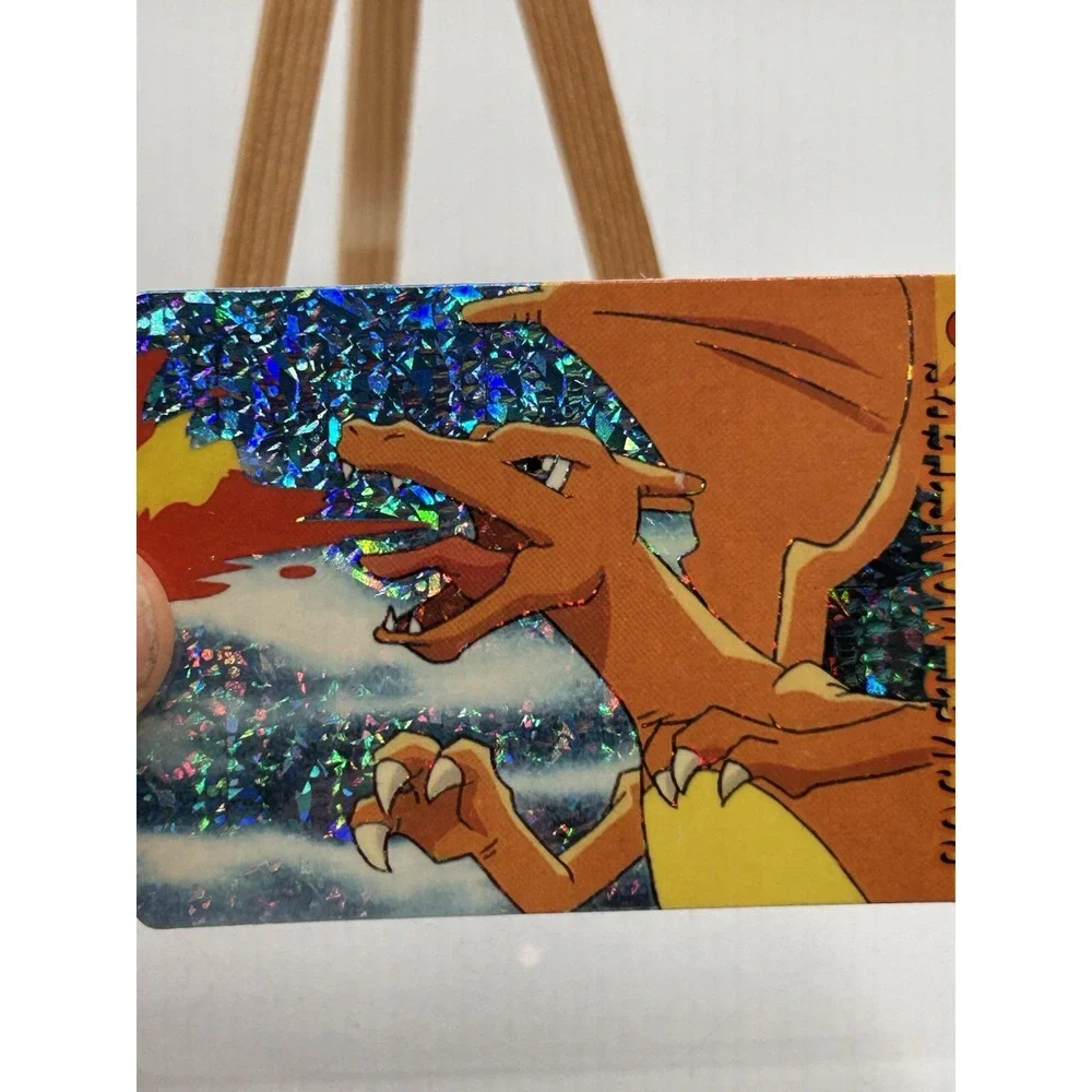 Pokemon‎ 1995 Vending Prism Firework Holo Sticker 33 31 Charizard Vaporeon